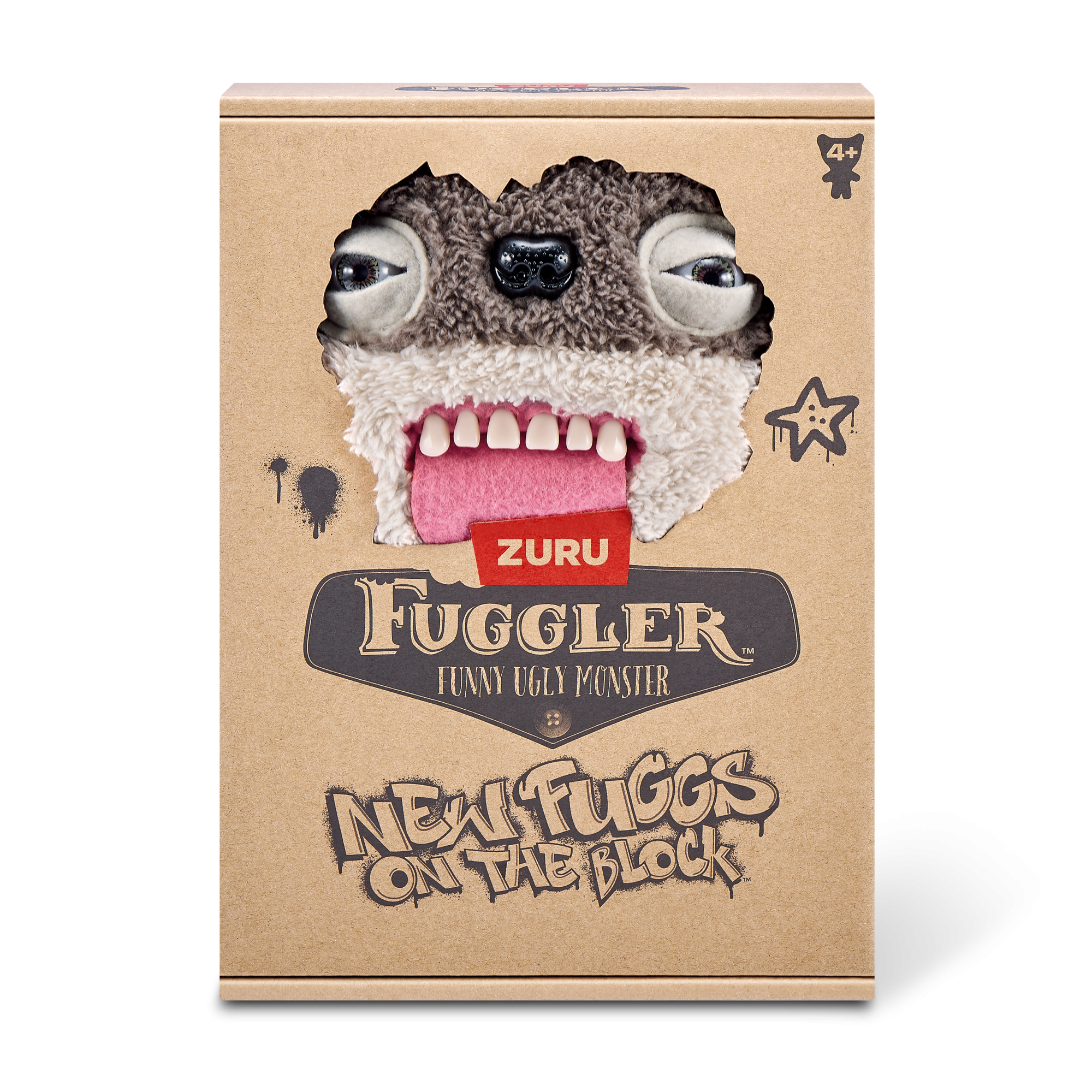 Плюшевая игрушка Zuru Fuggler Scarescome Square Bear