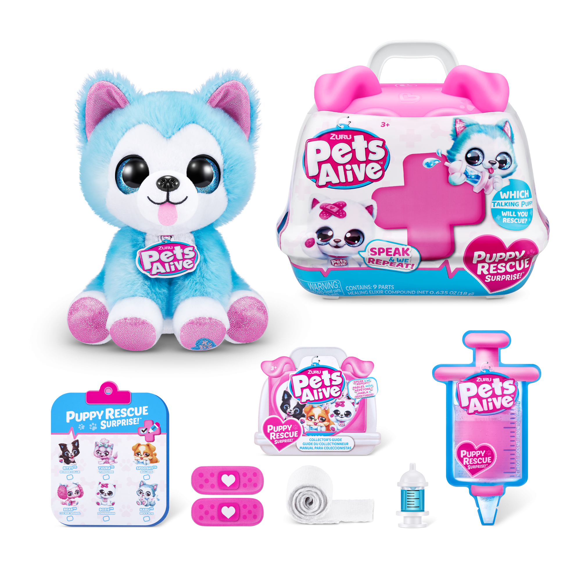 ZURU Pets Alive Питомец-повторюшка с акс., игрушка-сюрприз