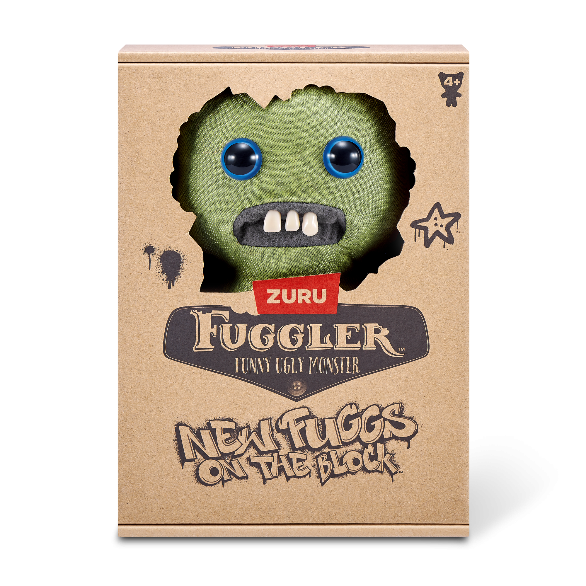 Плюшевая игрушка Zuru Fuggler Foolish four eyes