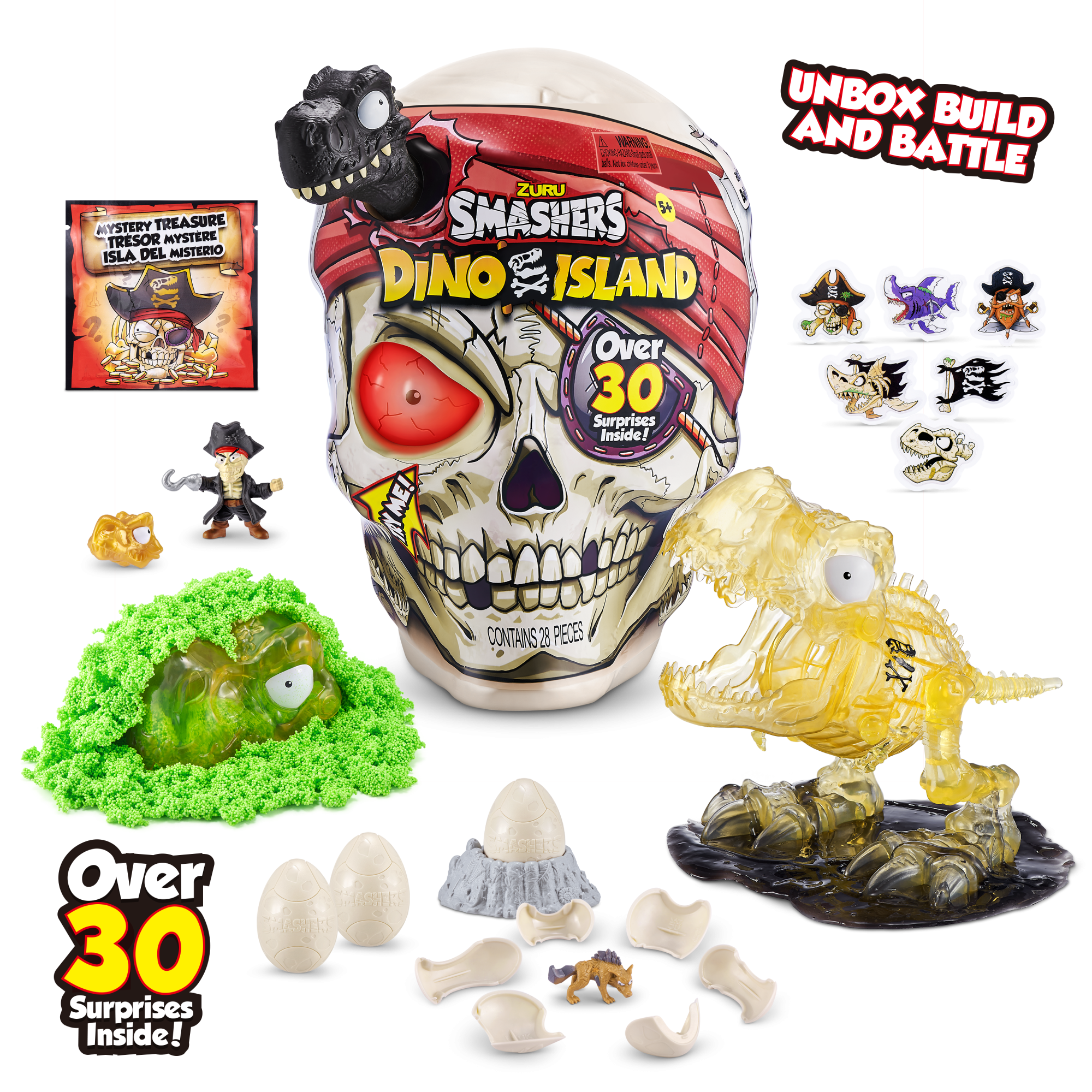 Игрушка Zuru Smashers: "Giant Skull", в ассортименте