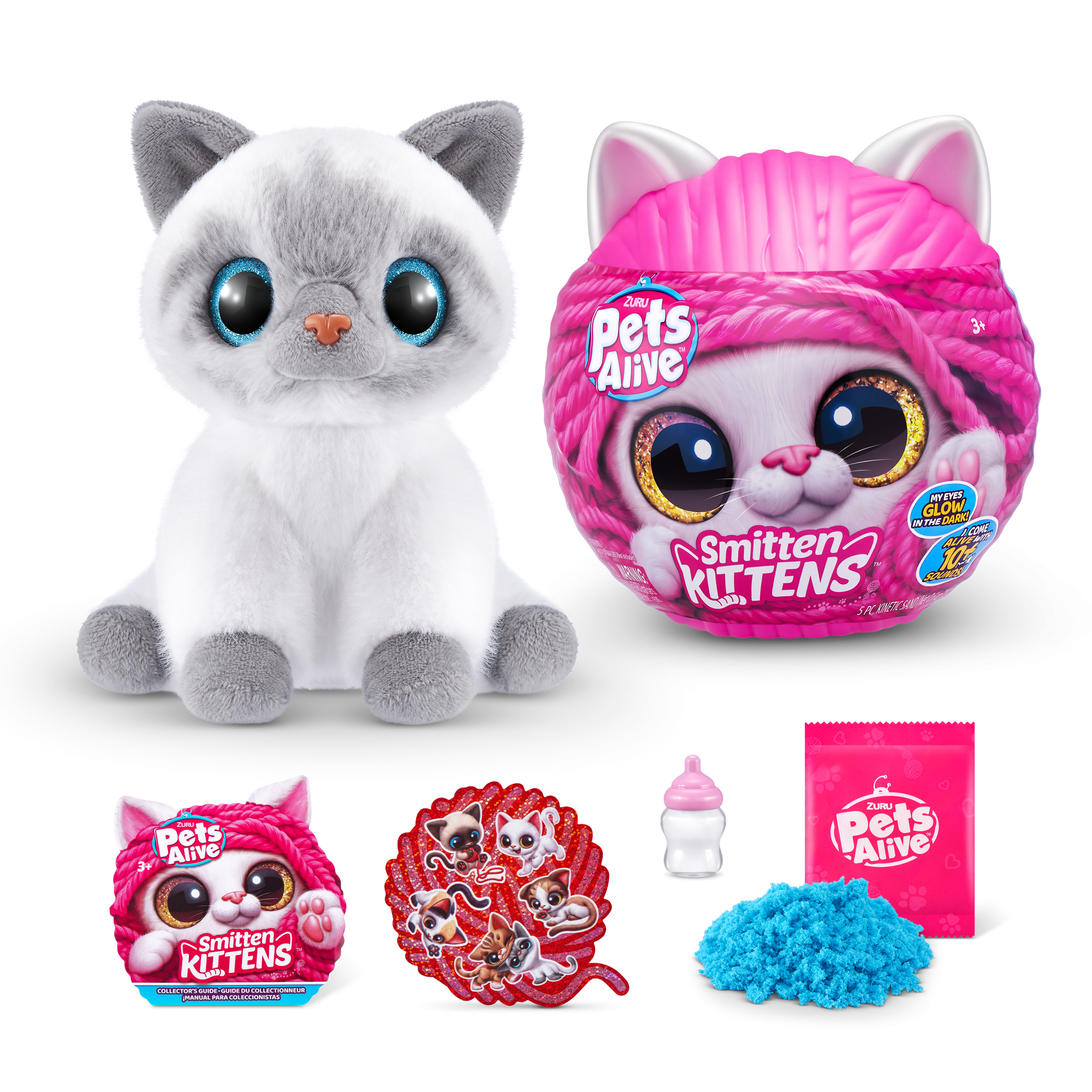 Игрушка ZURU Pets Alive Ласковый Котенок с акс. в асс.