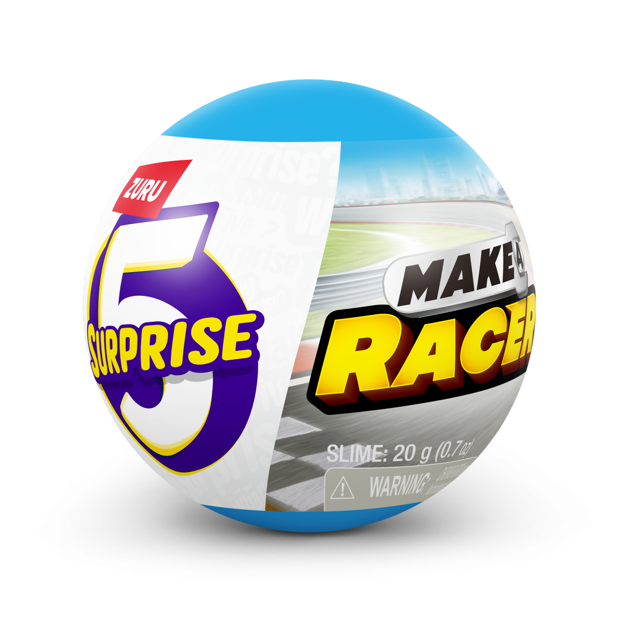 Капсула-сюрприз ZURU 5 Surprise "Твой гоночный болид!" S1 с акс. в асс., дисплей-бокс 13шт