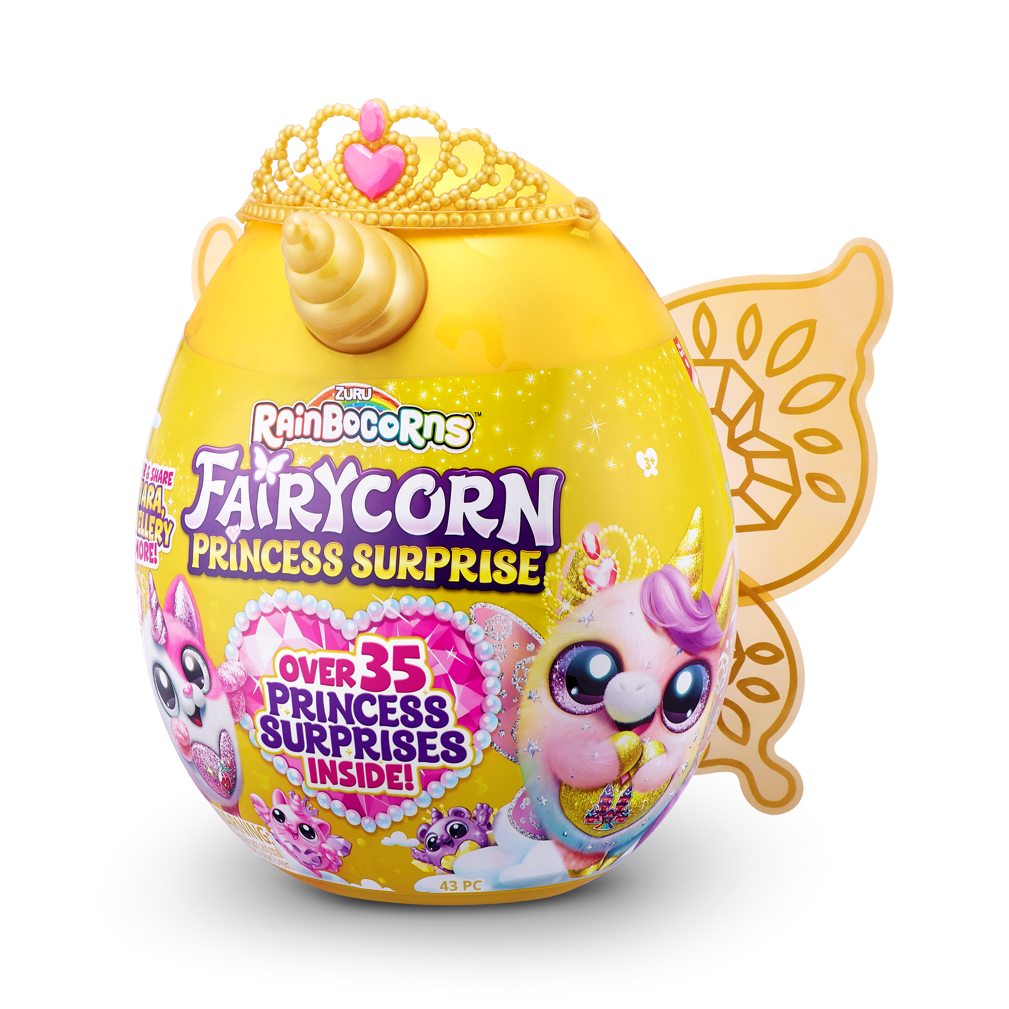 Игровой набор-сюрприз ZURU Rainbocorns Fairycorn Princess S6 с акс. в асс.