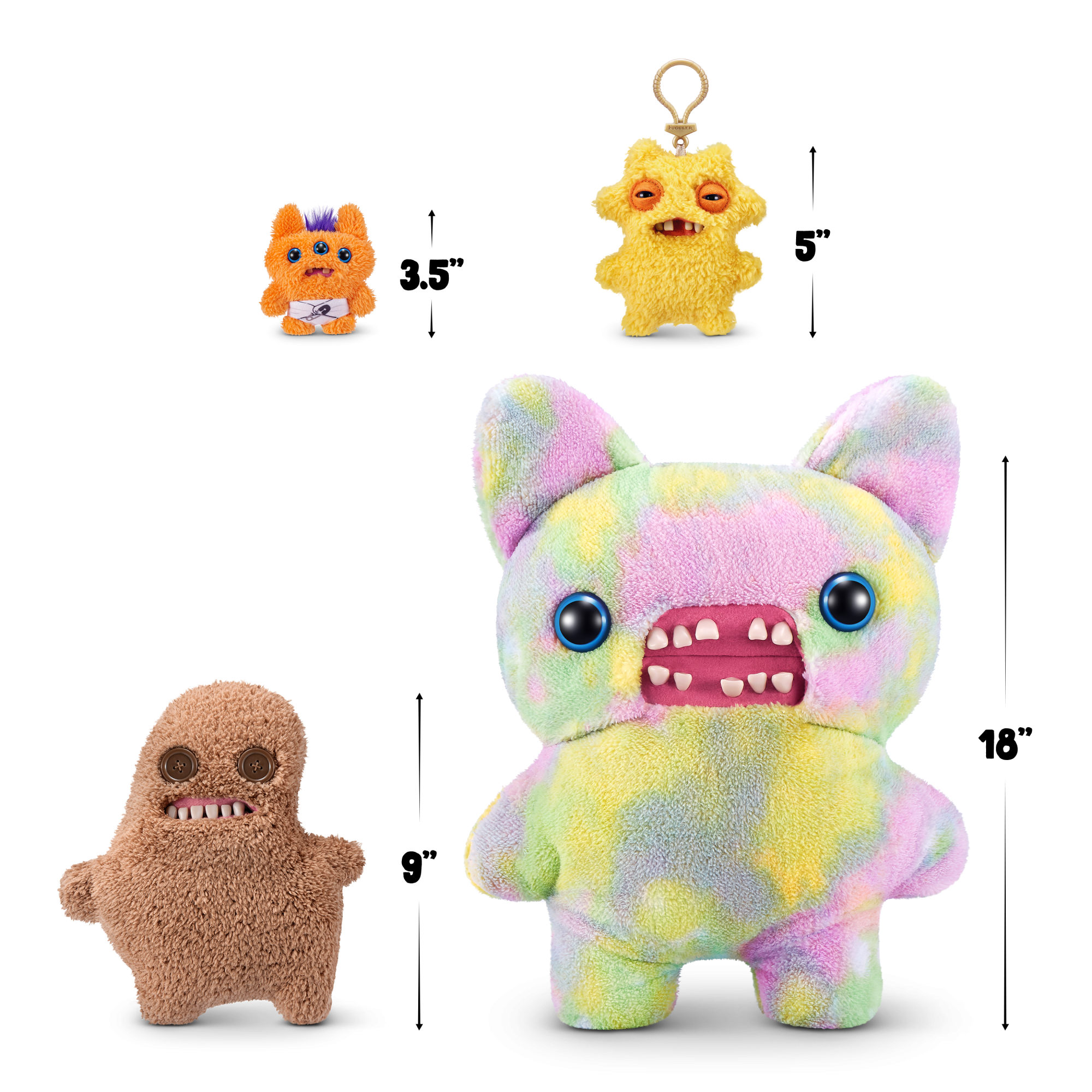 Плюшевая игрушка Zuru Fuggler Sir Splodge A lot