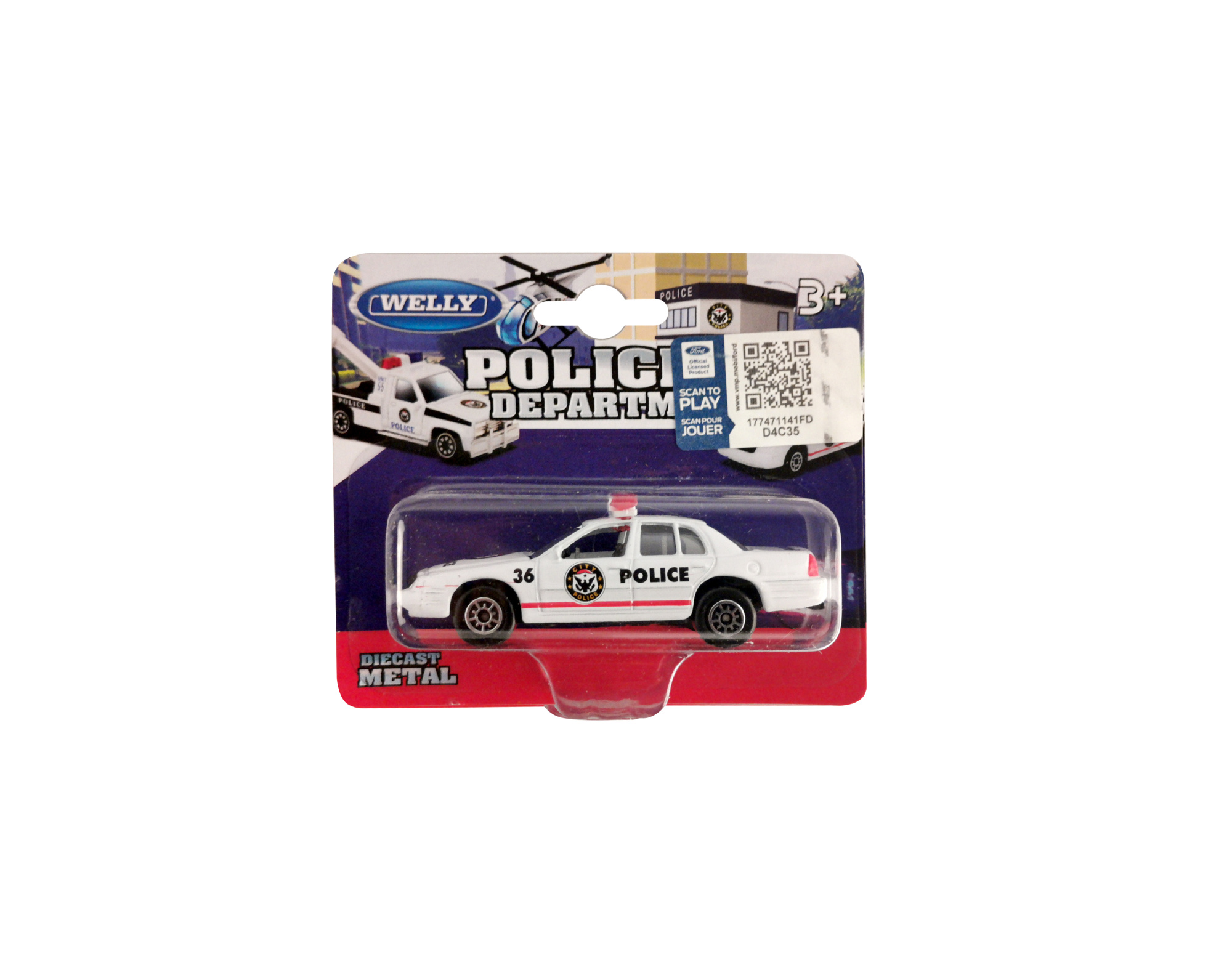 Спец. техника WELLY 7,5 см., в асс., 36 шт.