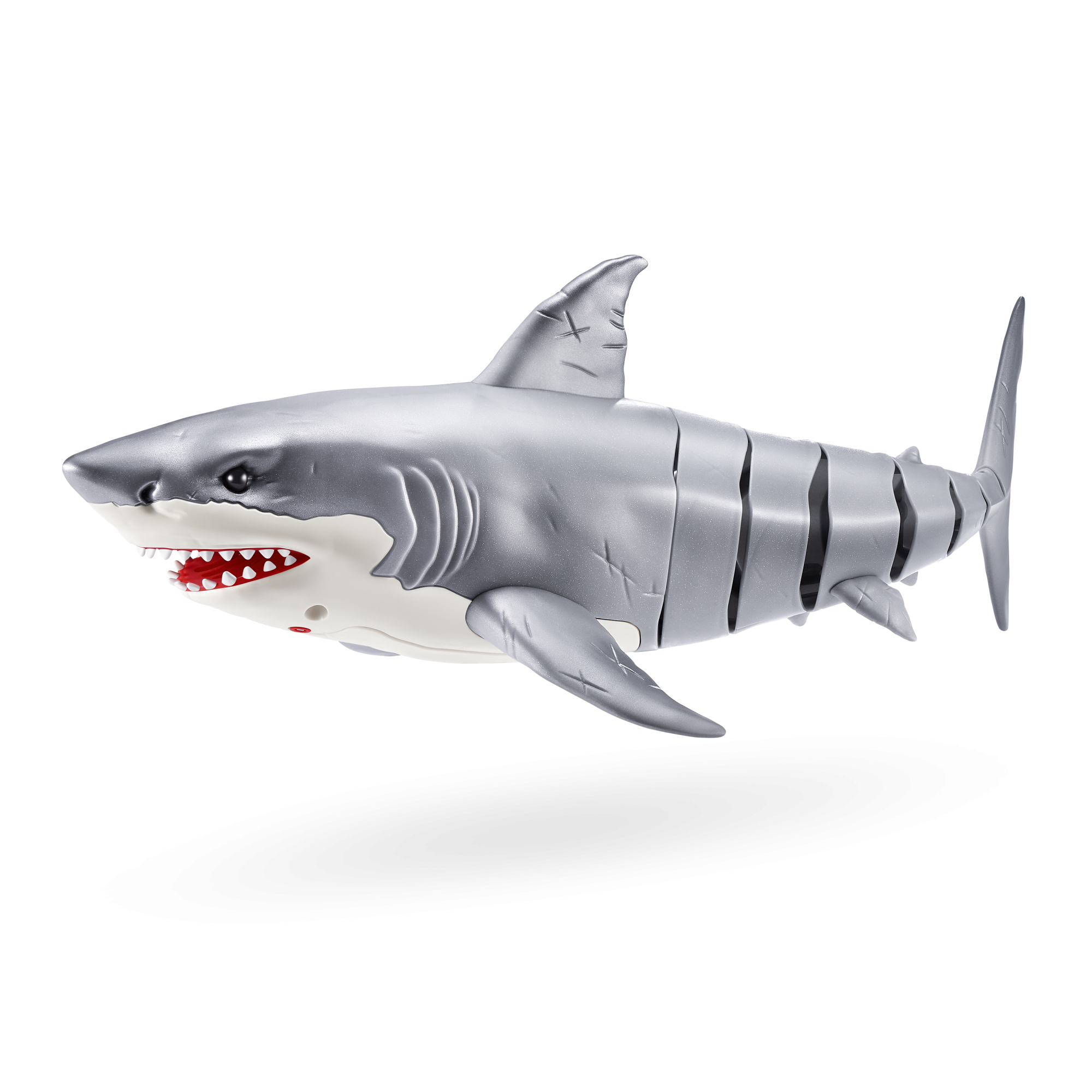 Игрушка ZURU Robo Alive интерактивная Белая акула S1