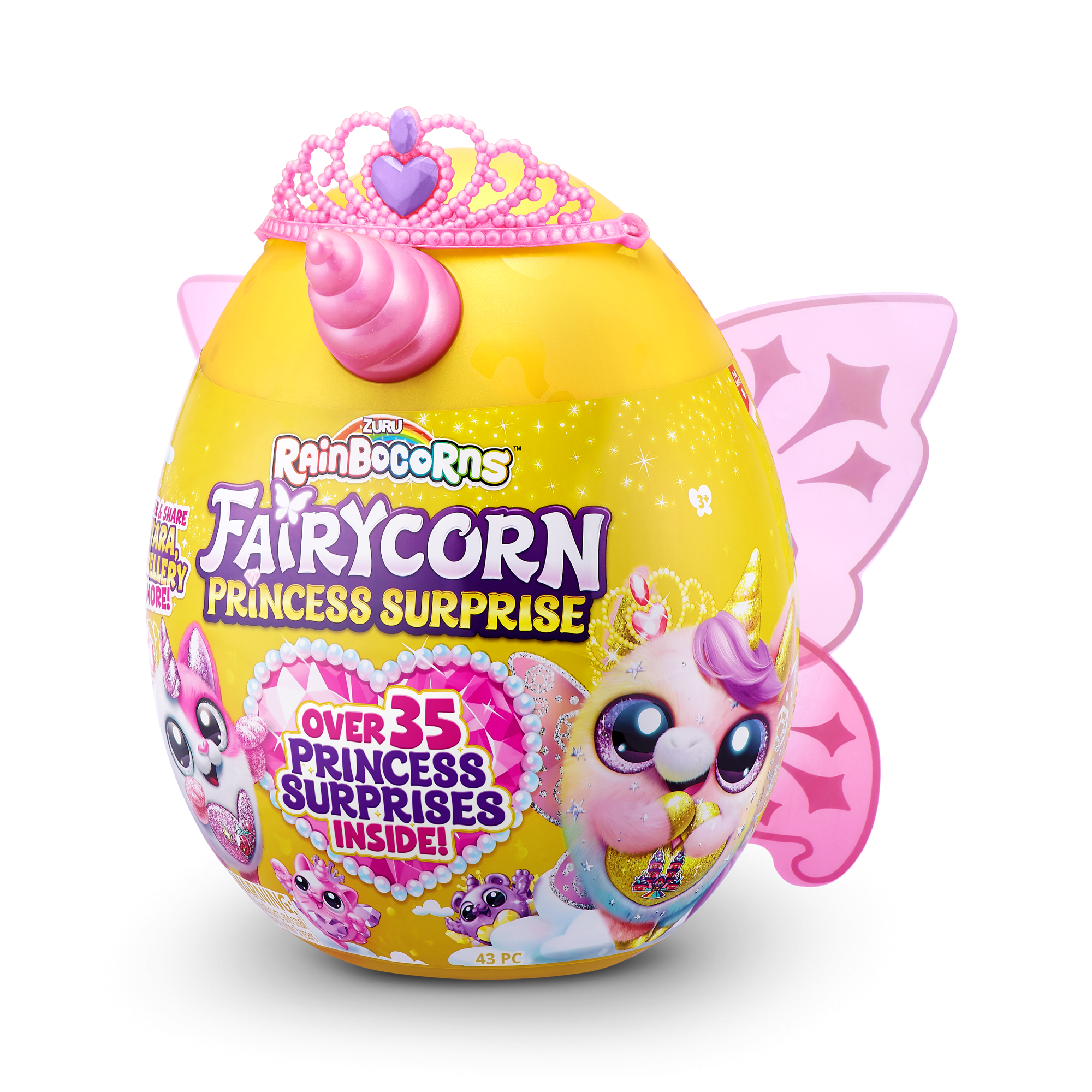 Игровой набор-сюрприз ZURU Rainbocorns Fairycorn Princess S6 с акс. в асс.