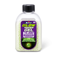 Снаряды для бластера ZURU X-Shot HYPERGEL GLOW IN THE DARK, 15000шт.