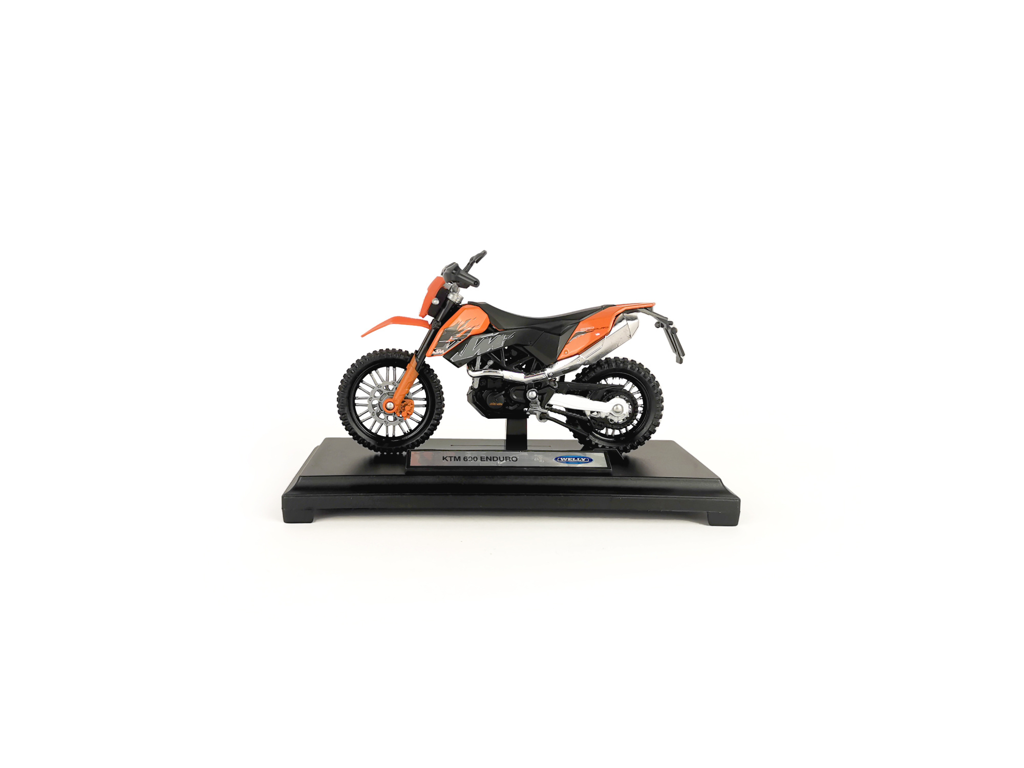 Мотоцикл WELLY 1:18 KTM 690 Enduro R, оранжевый