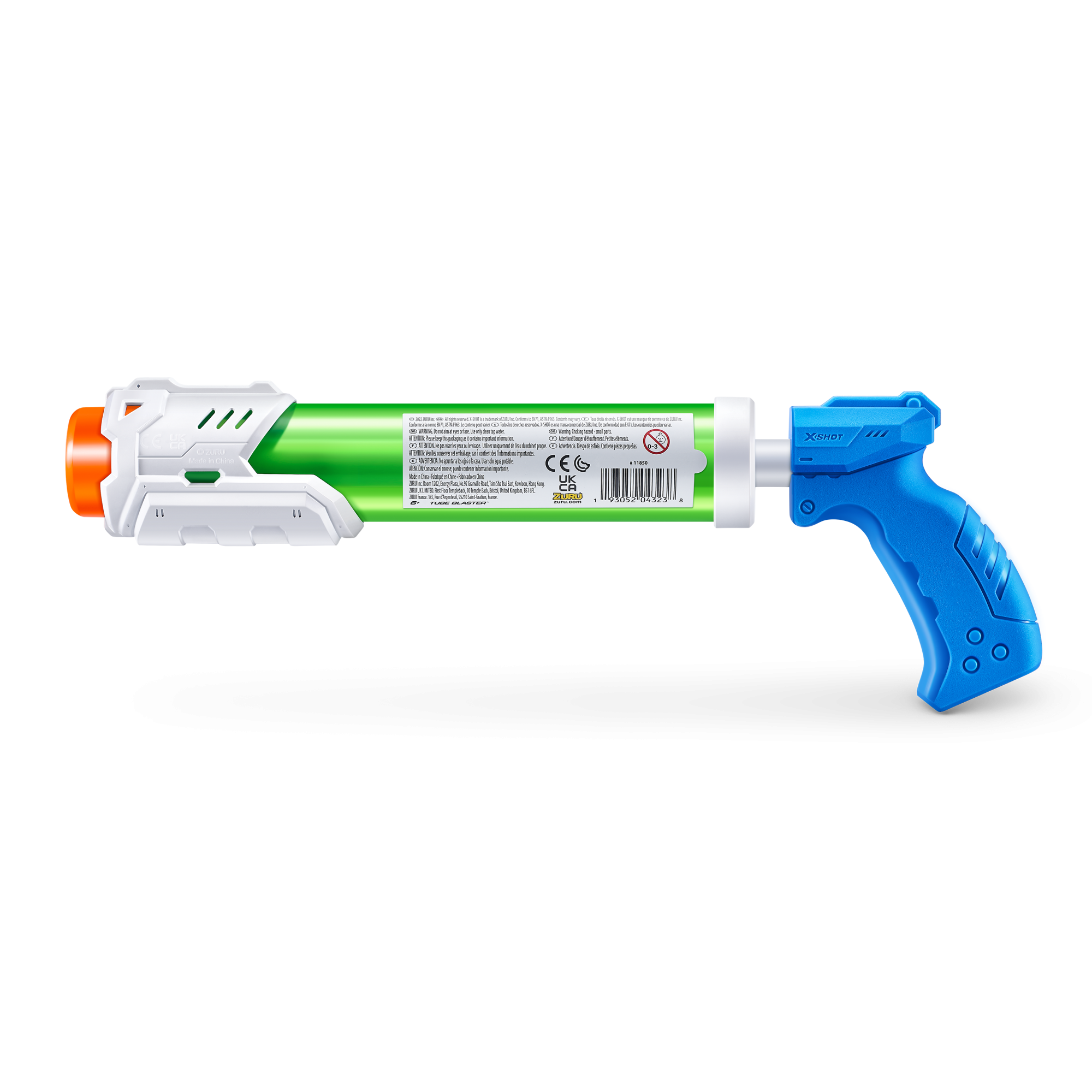 Бластер водный ZURU X-Shot Water WATER WARFARE Тьюб Соукер малый, дисплей-бокс 16шт. Бластер водный ZURU X-Shot Water WATER WARFARE Тьюб Соукер малый, дисплей-бокс 16шт.
