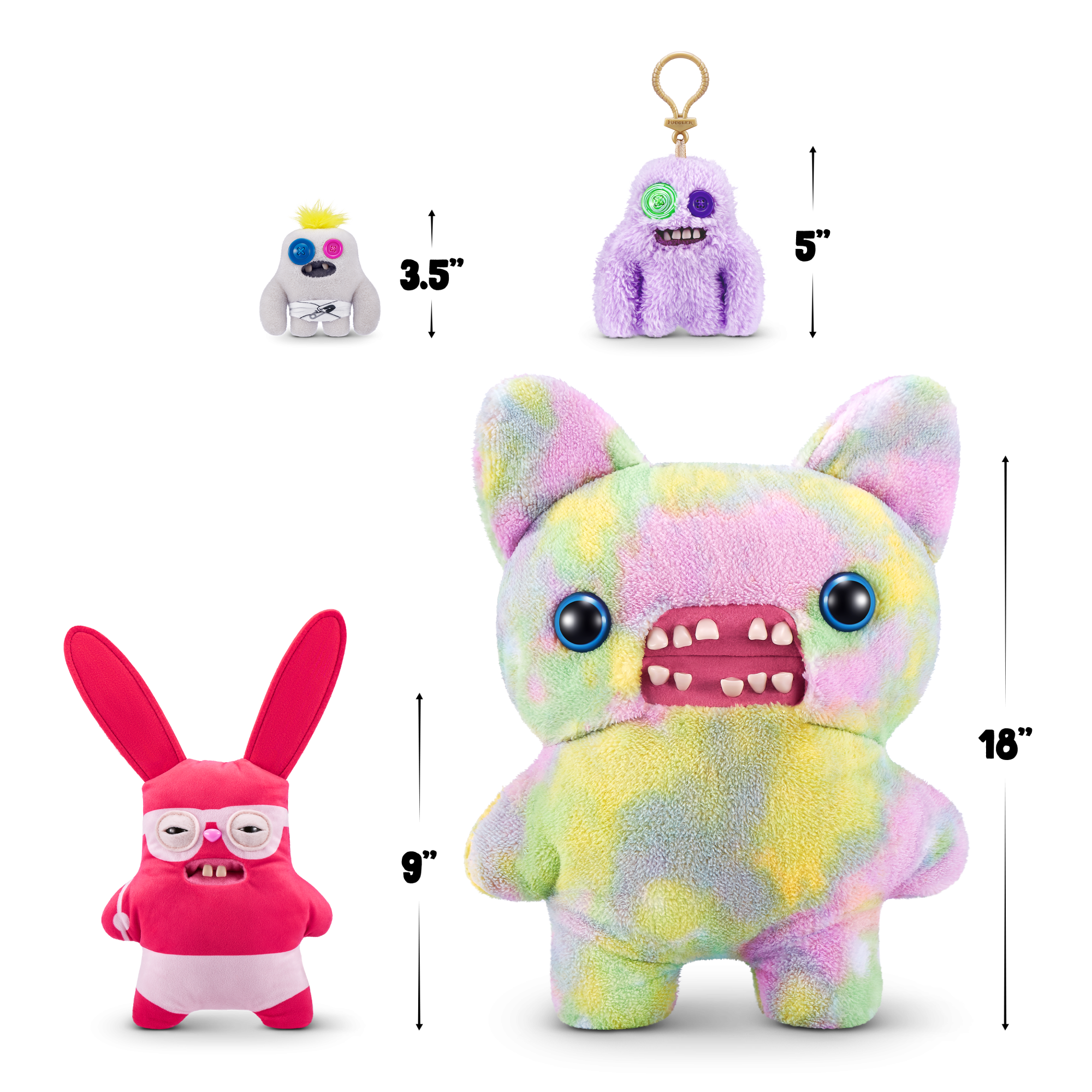 Плюшевая игрушка Zuru Fuggler Rabid Rabbit - red