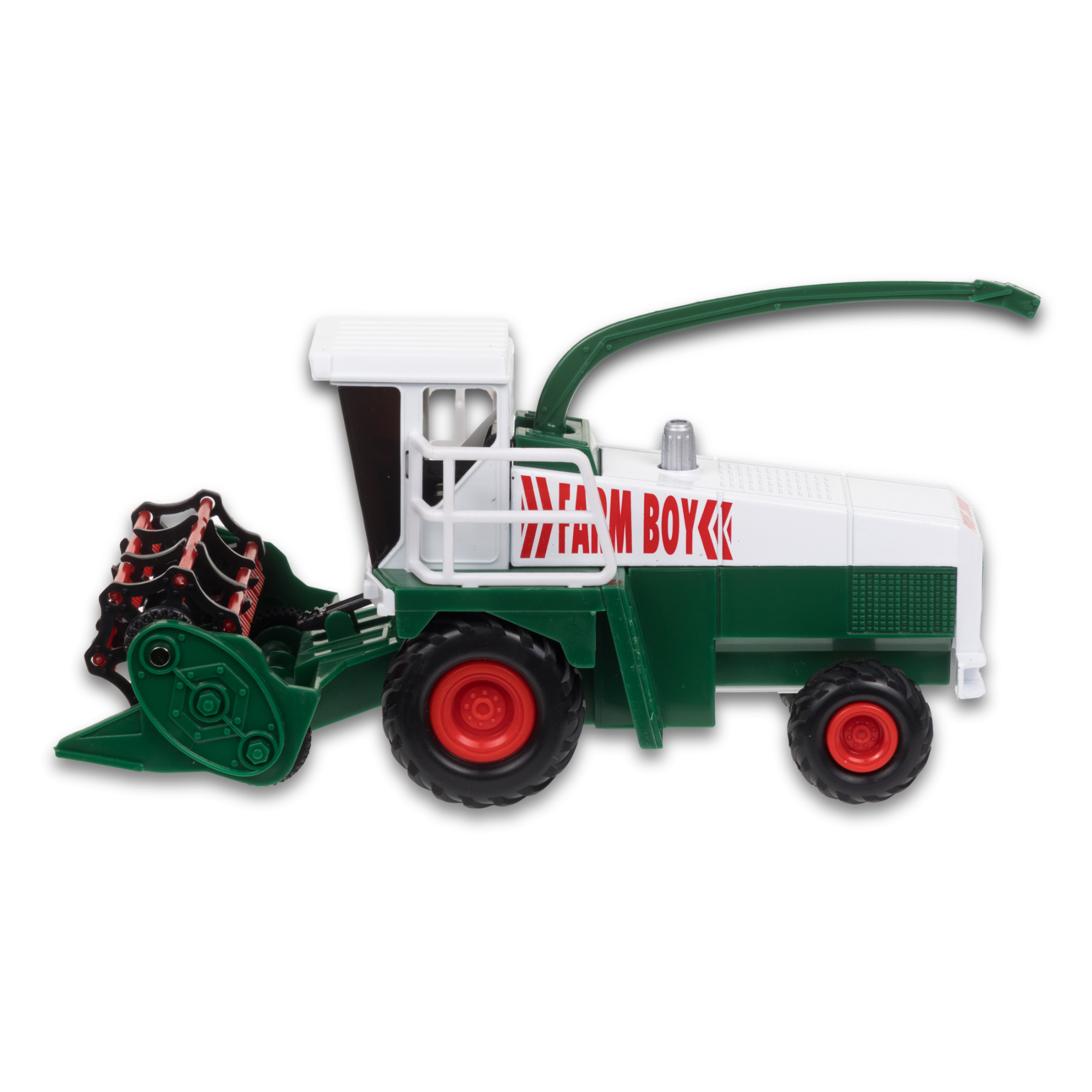 Комбайн WELLY с жаткой, 26 см, инерц. мех., зеленый