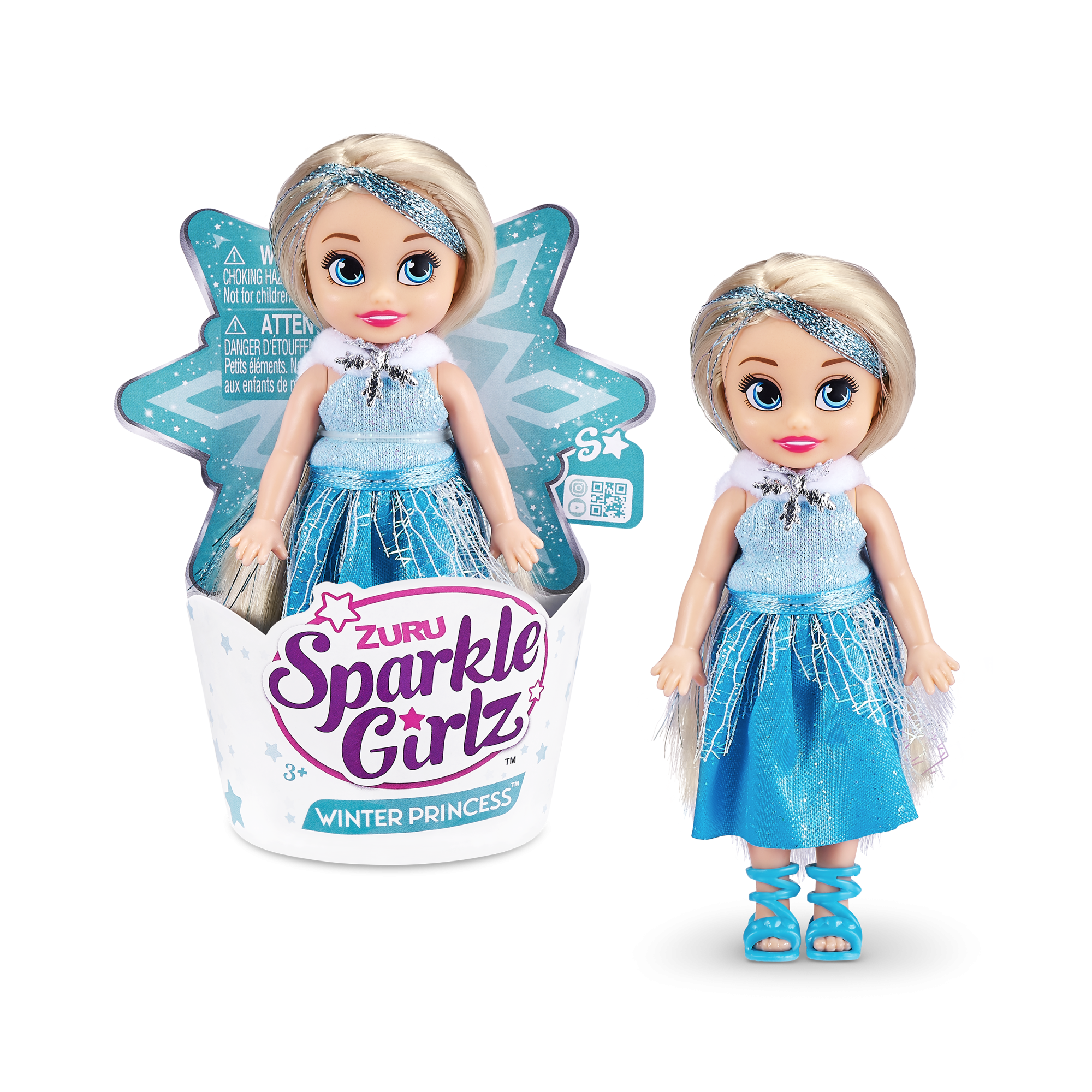 Мини-кукла ZURU Sparkle Girlz "Зимняя принцесса" в асс., дисплей-бокс 24шт. Мини-кукла ZURU Sparkle Girlz "Зимняя принцесса" в асс., дисплей-бокс 24шт.
