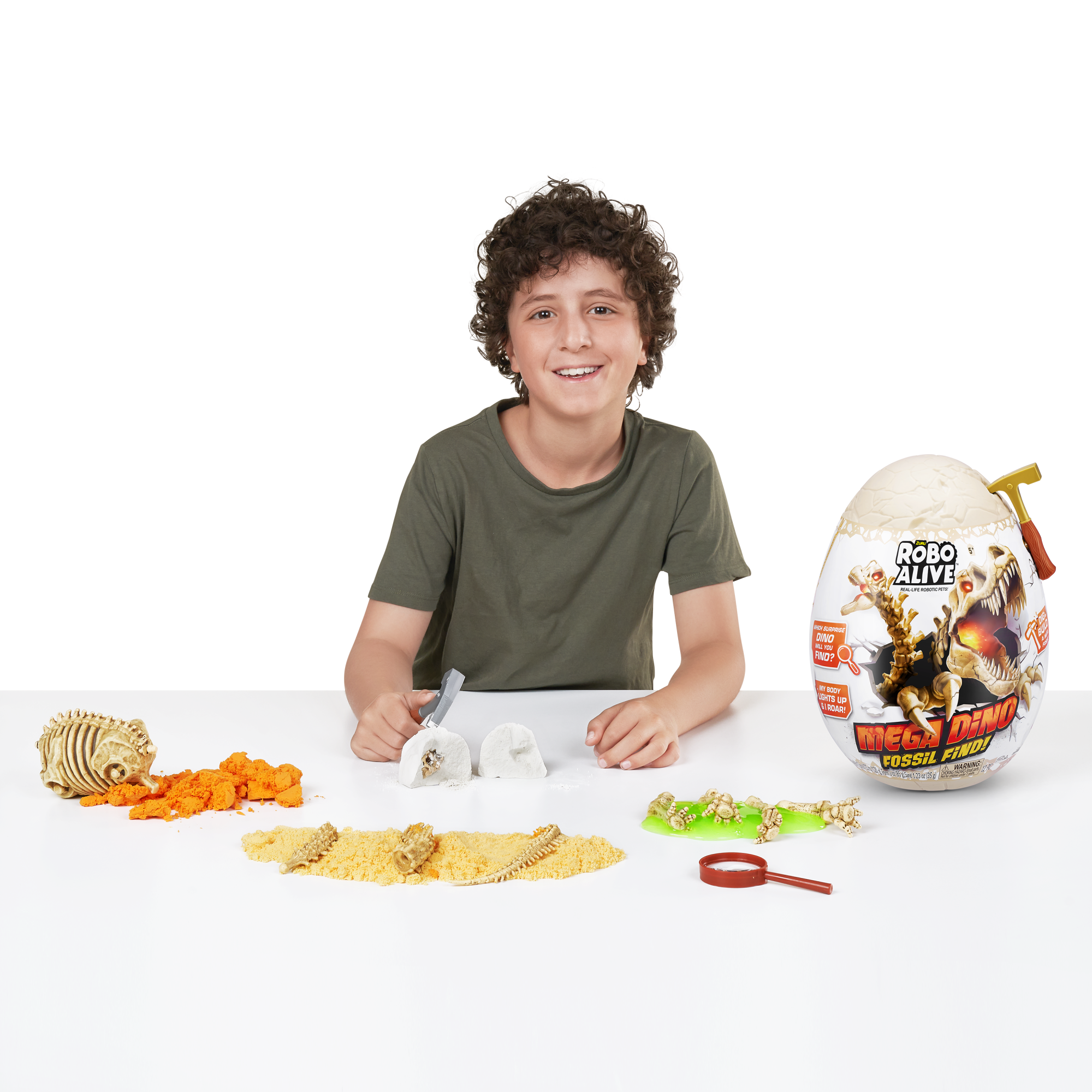 ZURU Robo Alive интерактивный Дино-раскопки Мега, игрушка-сюрприз